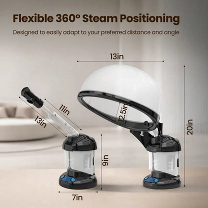 🔥Hair Steamer 2 in 1 Ozone Facial Steamer for Personal Care